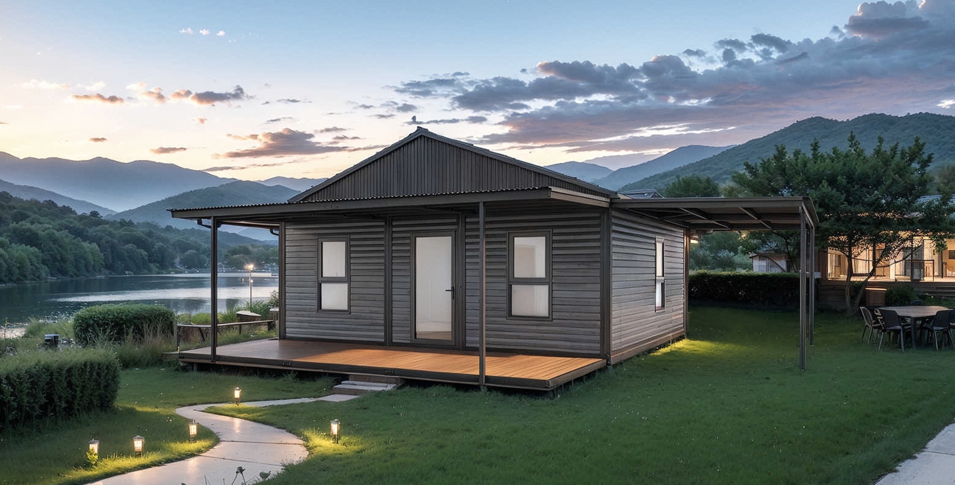 Armelands Flip Series - High-performance modular home in a scenic setting
