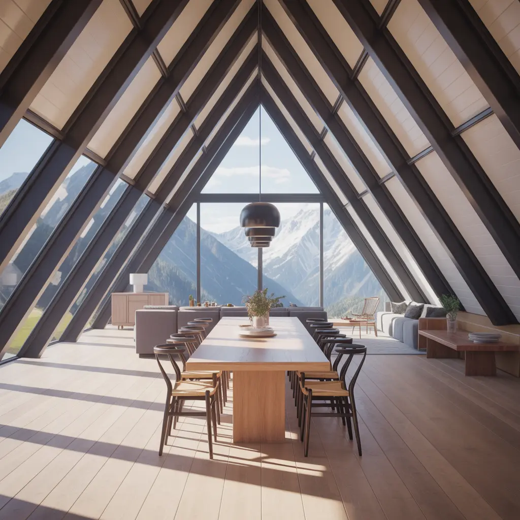 Alpine Peak A-Frame view 5