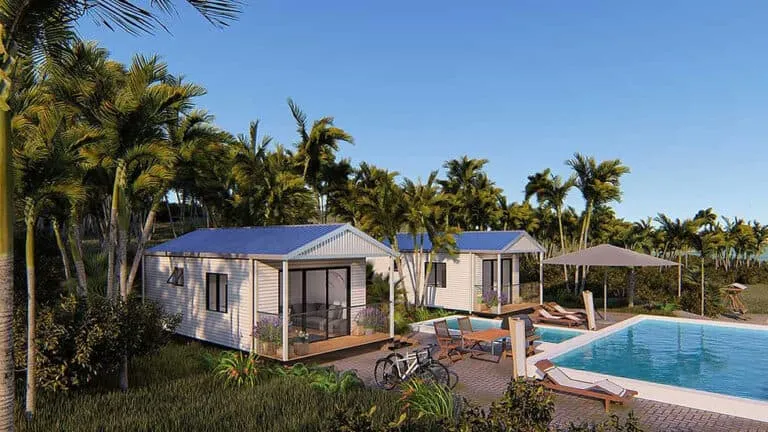 Foldable house Polaris House exterior