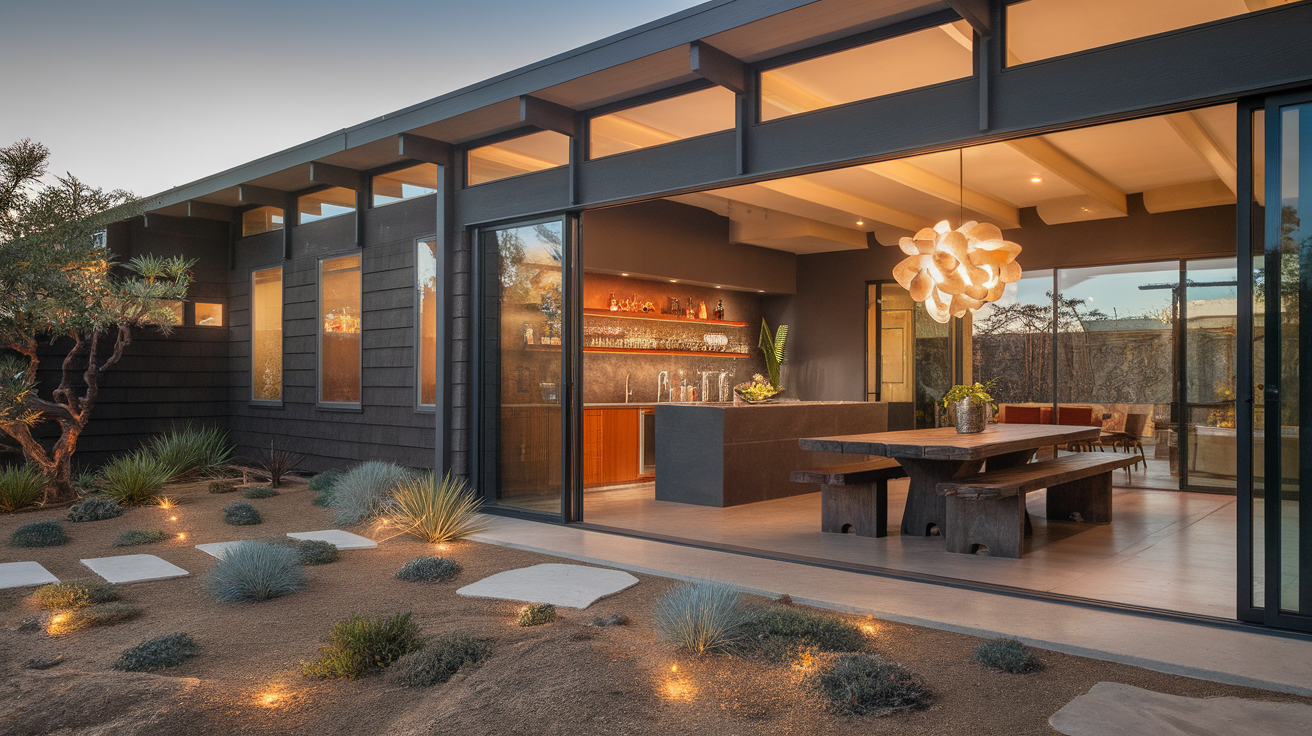 Coastal California Ranch Bungalow view 5