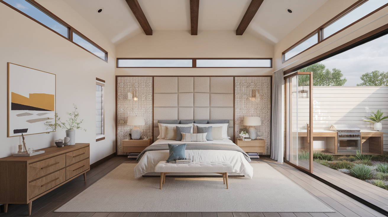 Coastal California Ranch Bungalow view 3