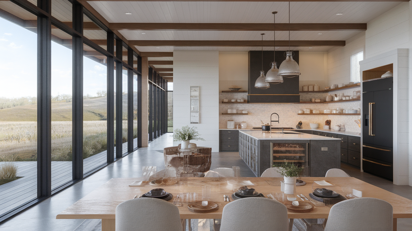 Cinder Creek Farmhouse view 2