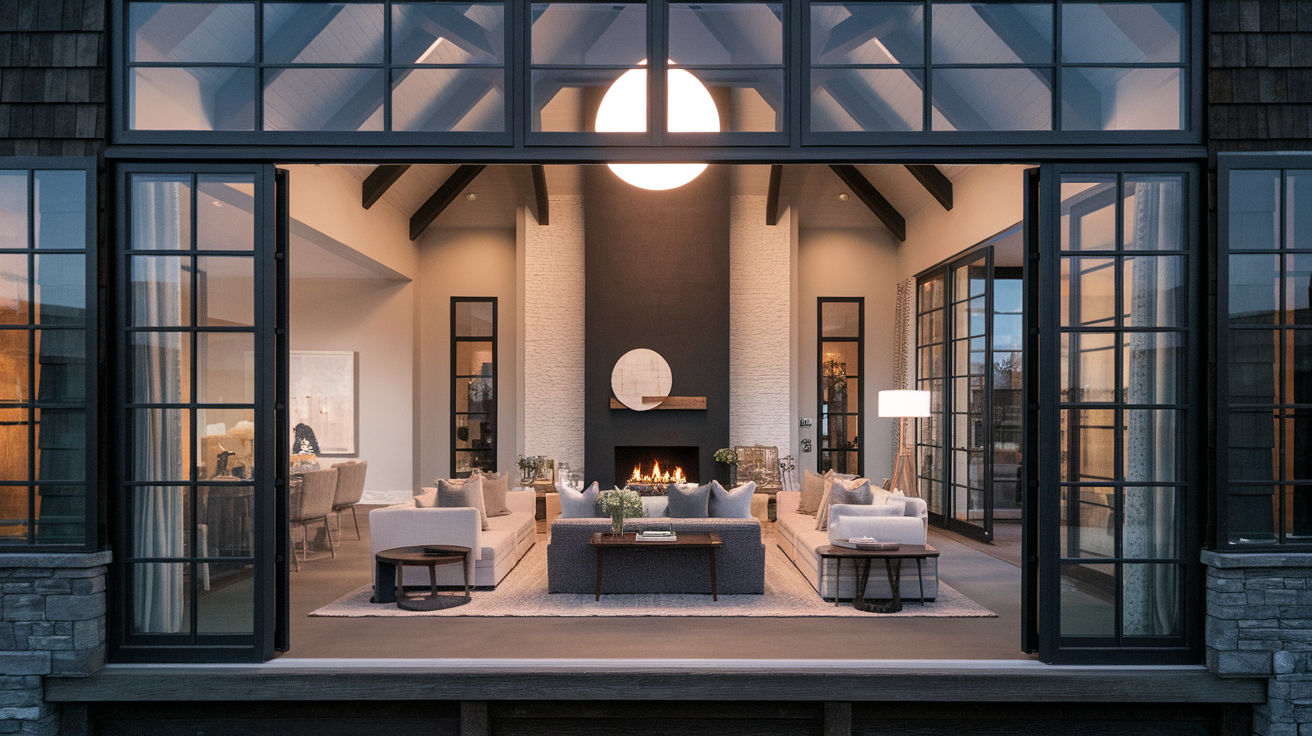 Moonlit Pasture House view 1
