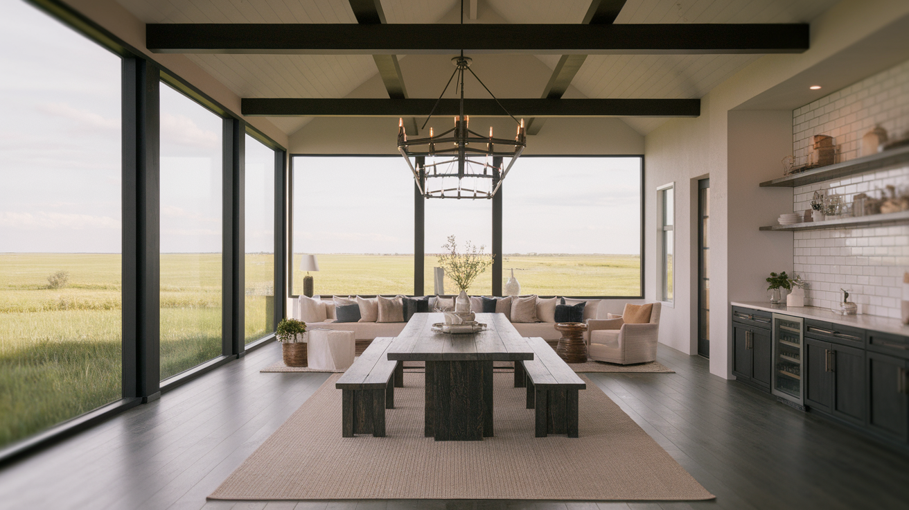 Nightfall Prairie House view 5