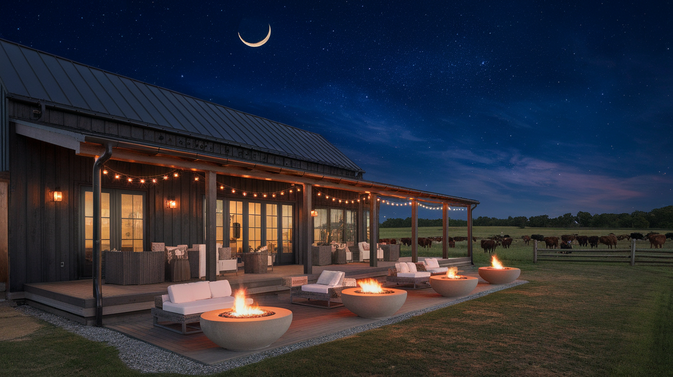 Moonlit Pasture House