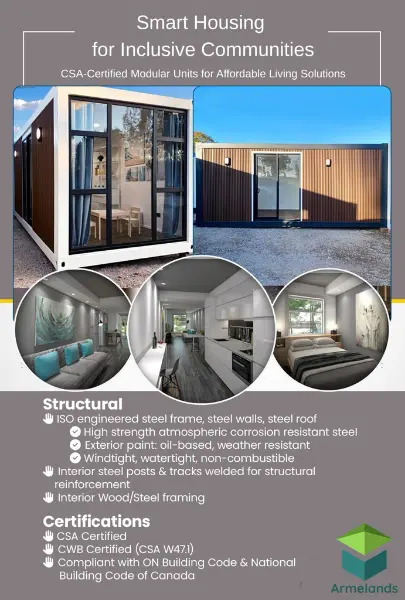 Contemporary shipping container home design with modern aesthetic and sustainable features showcasing compact luxury living