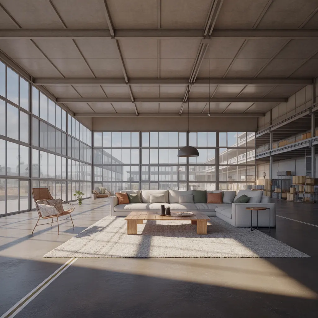 EcoSteel Manufacturing Hub view 1