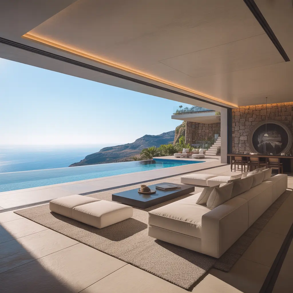 Seaside Infinity Villa view 1