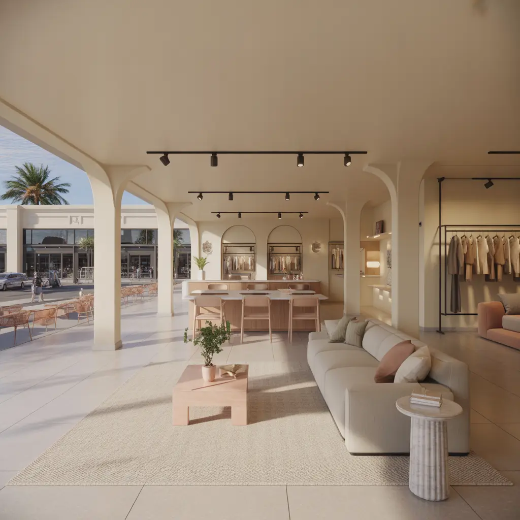 Commerce Plaza Retail view 1