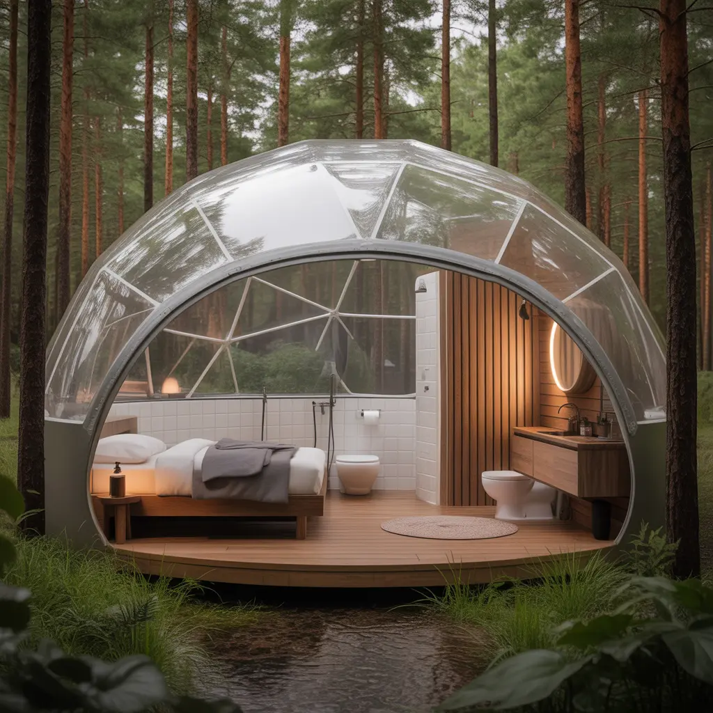 Forest Dome Glamping view 4
