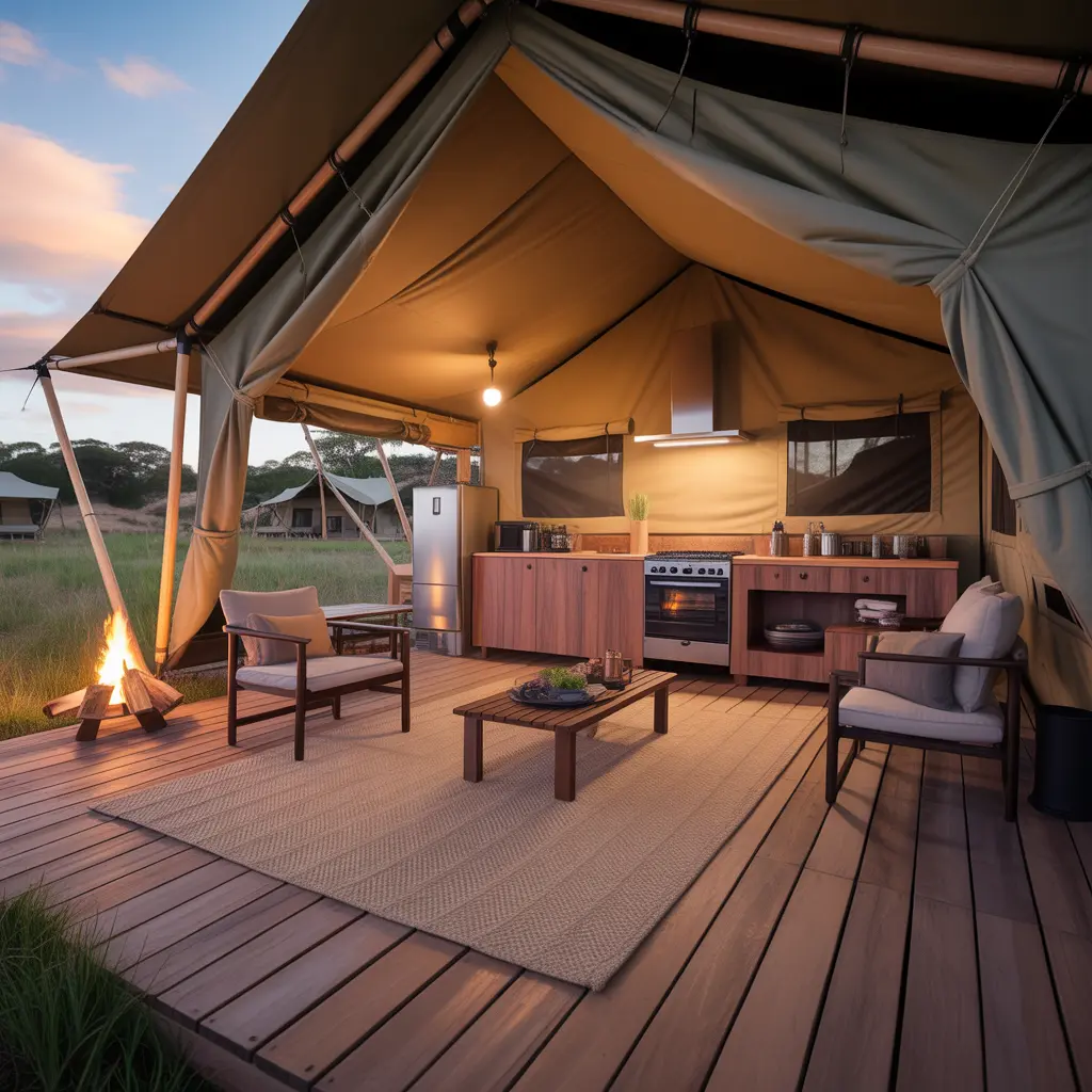 Safari Tent Retreat view 3