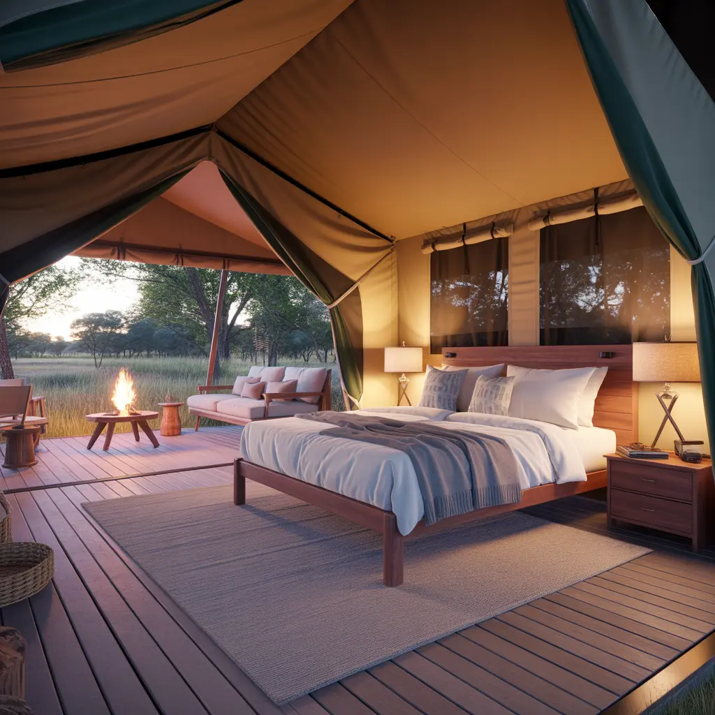 Safari Tent Retreat view 2