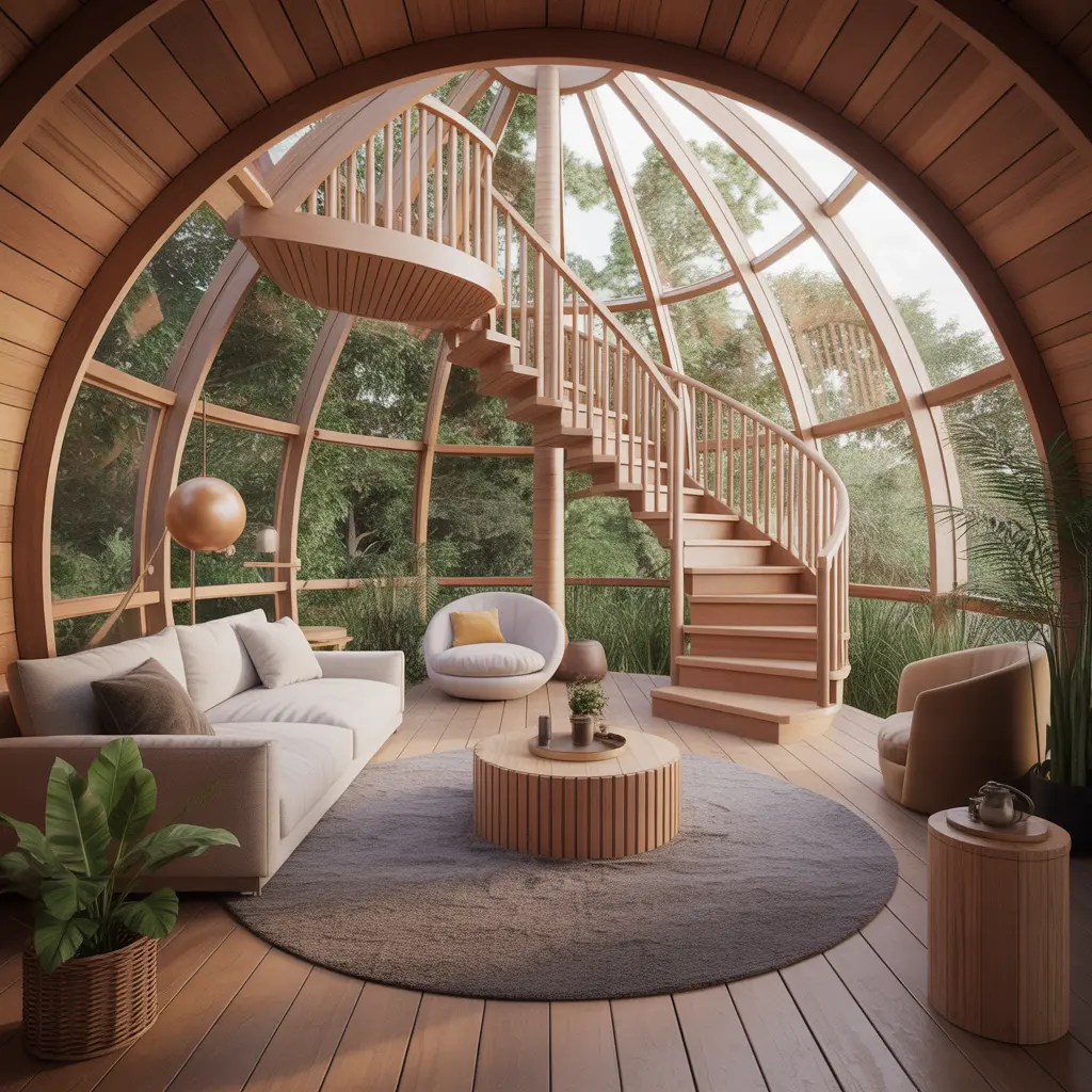 Treehouse Glamping Pod view 1