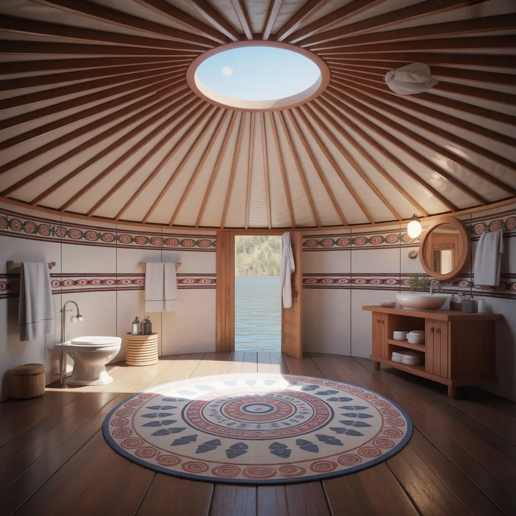 Lakeside Yurt view 4