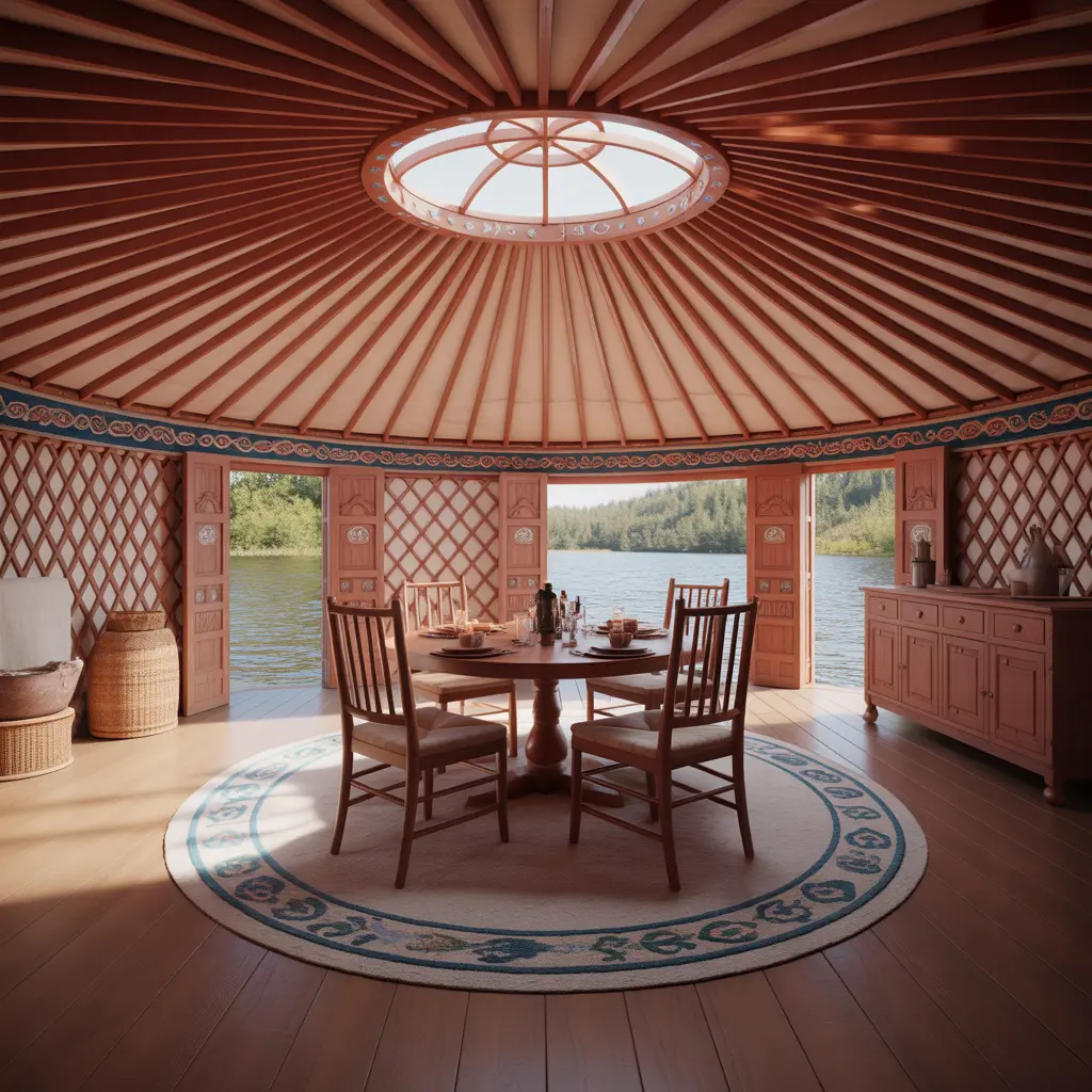 Lakeside Yurt view 5