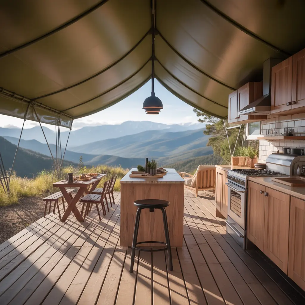 Mountain Ridge Glamping view 3