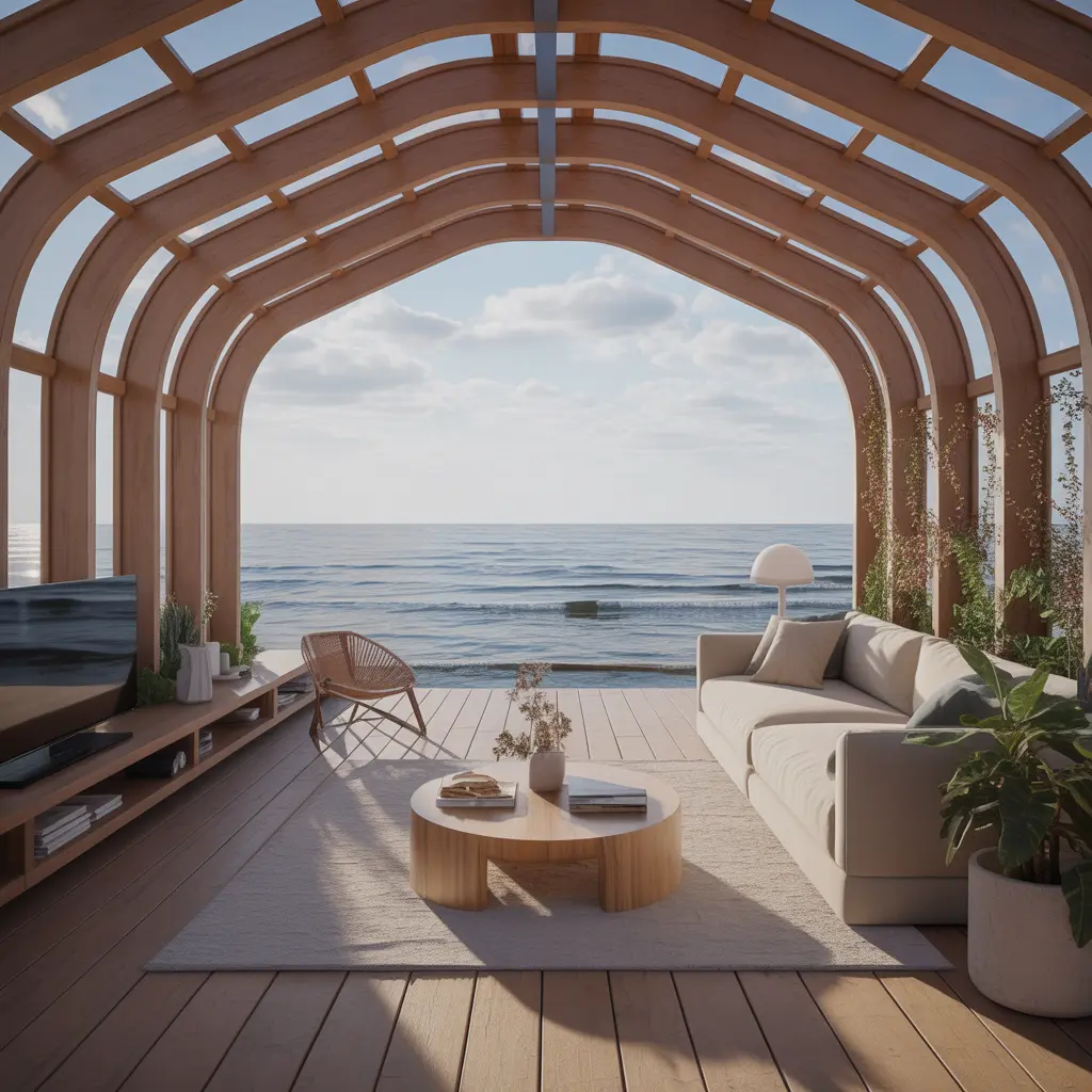 Coastal Wave Shelter view 1
