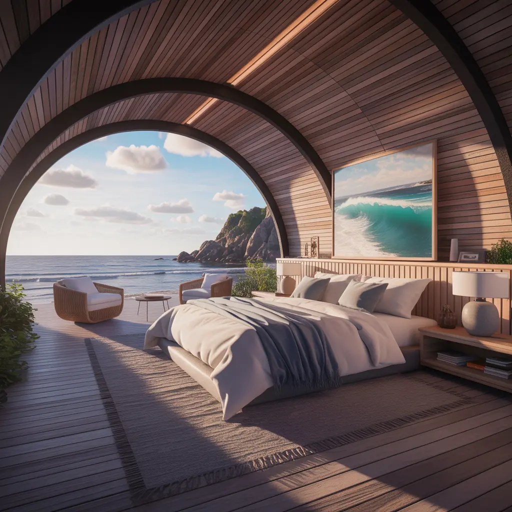 Coastal Wave Shelter view 2