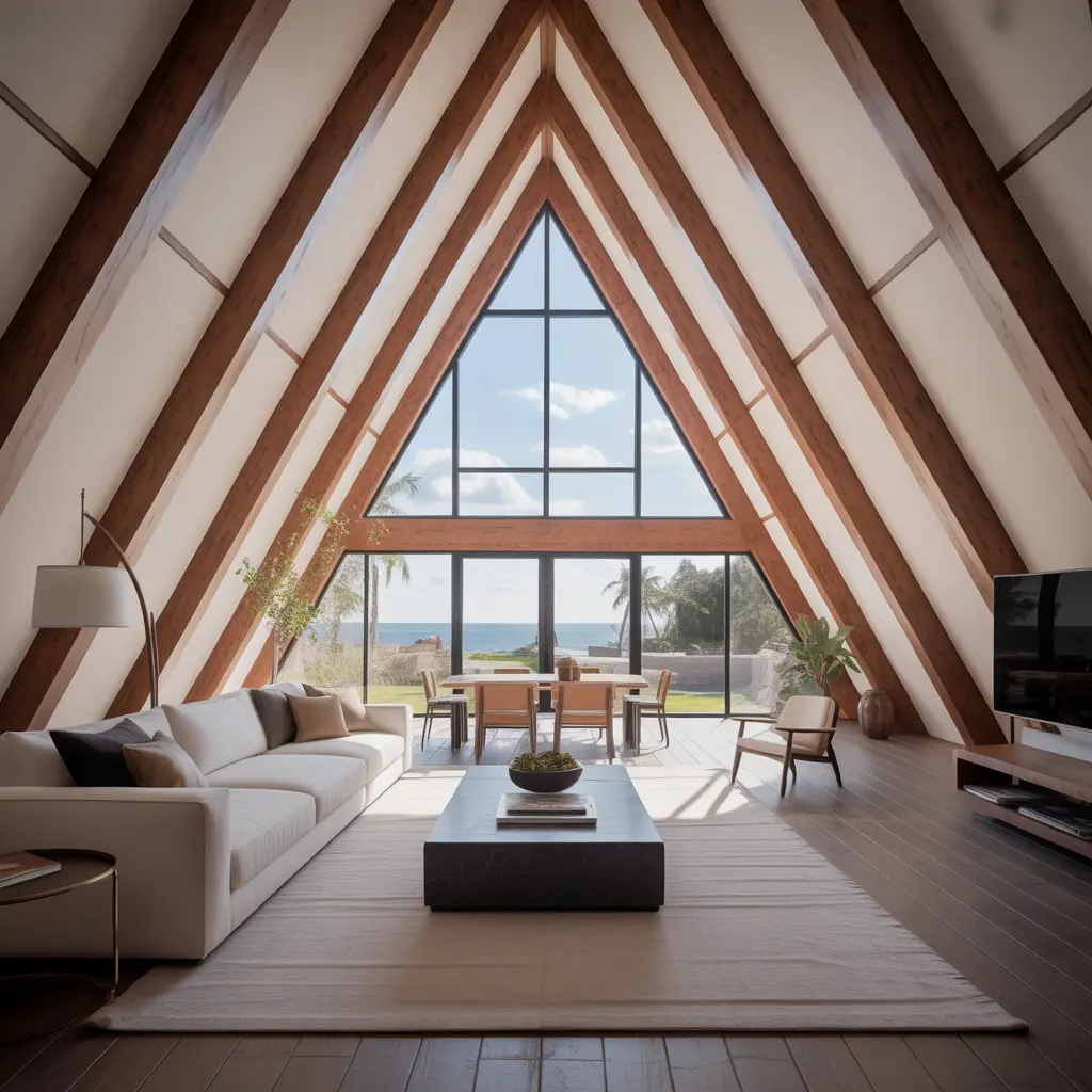 Large A-Frame Luxury Home view 1