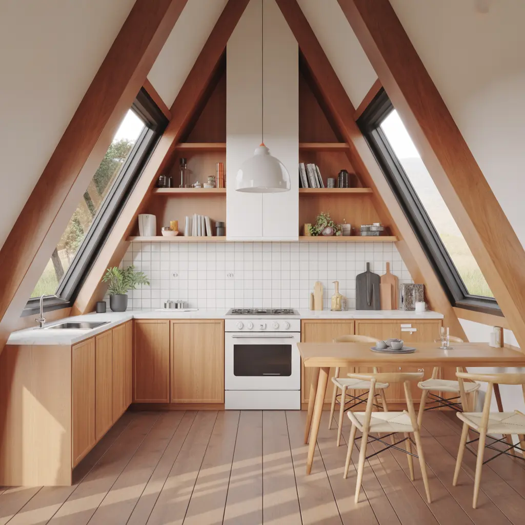 A-Frame Garden Suite ADU view 3