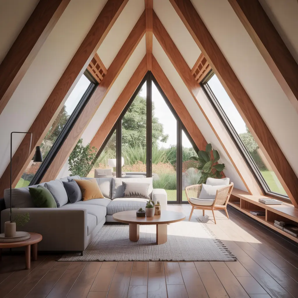 A-Frame Garden Suite ADU view 1