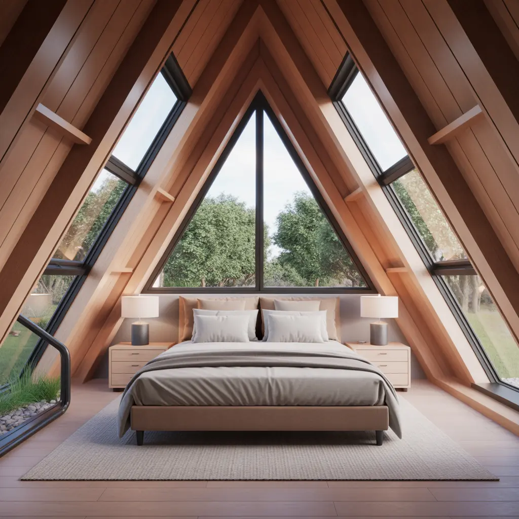A-Frame Garden Suite ADU view 2