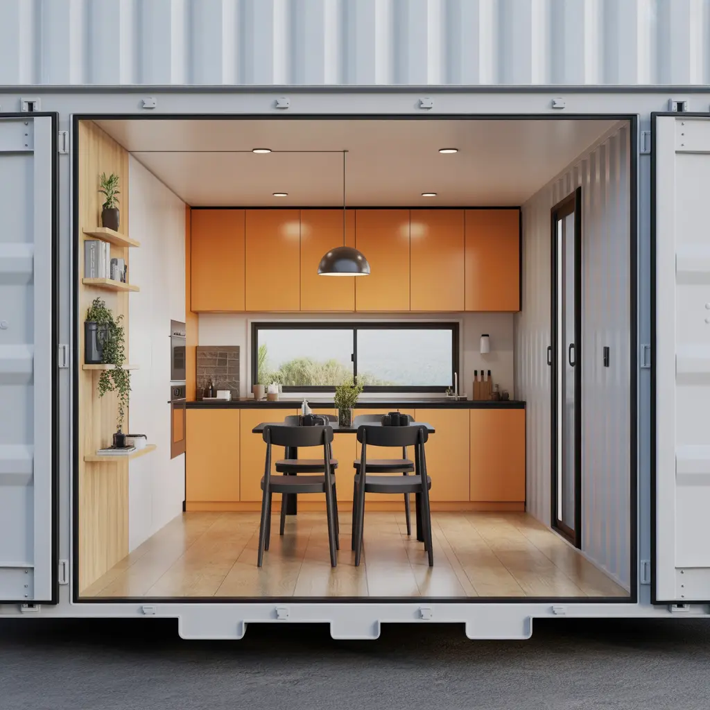 Dual Container Home view 3