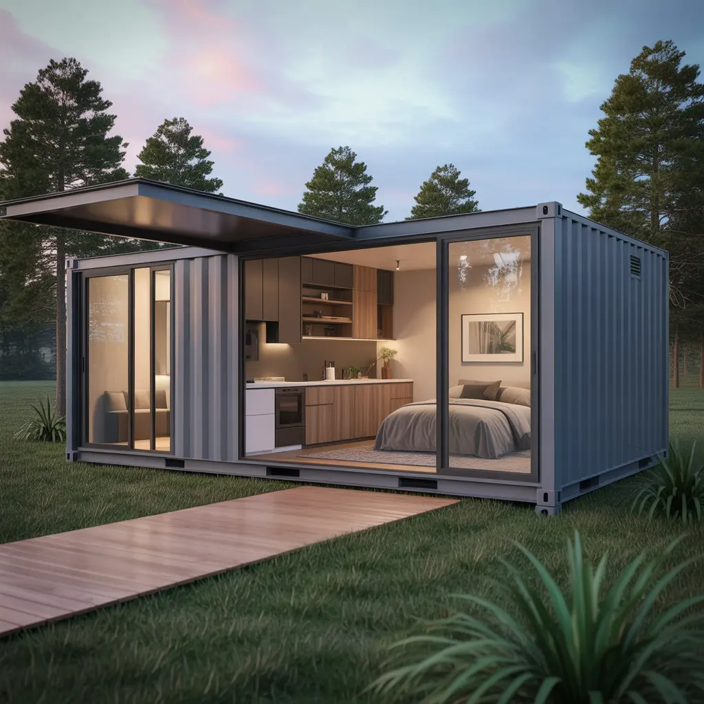 Dual Container Home