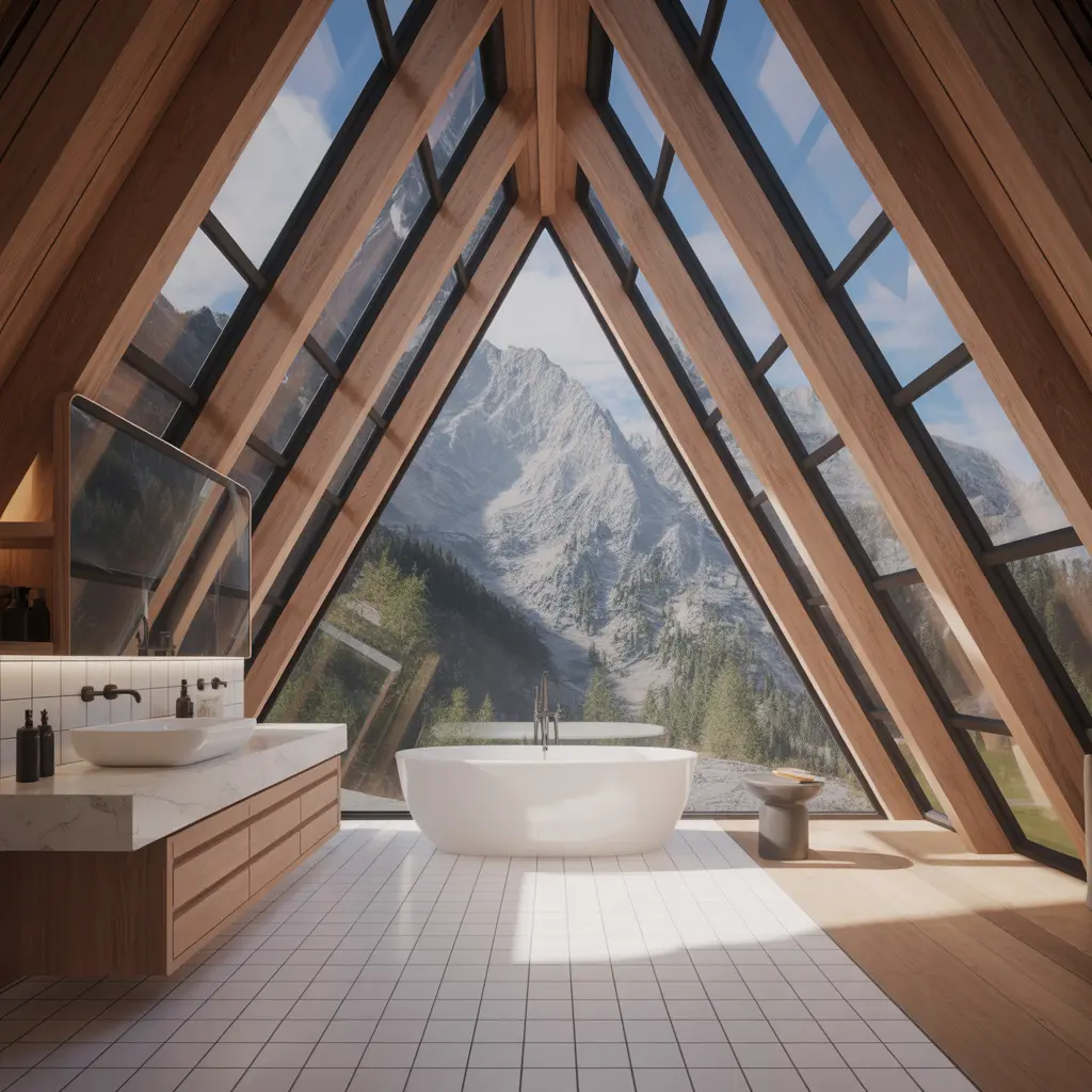 Alpine Peak A-Frame view 4