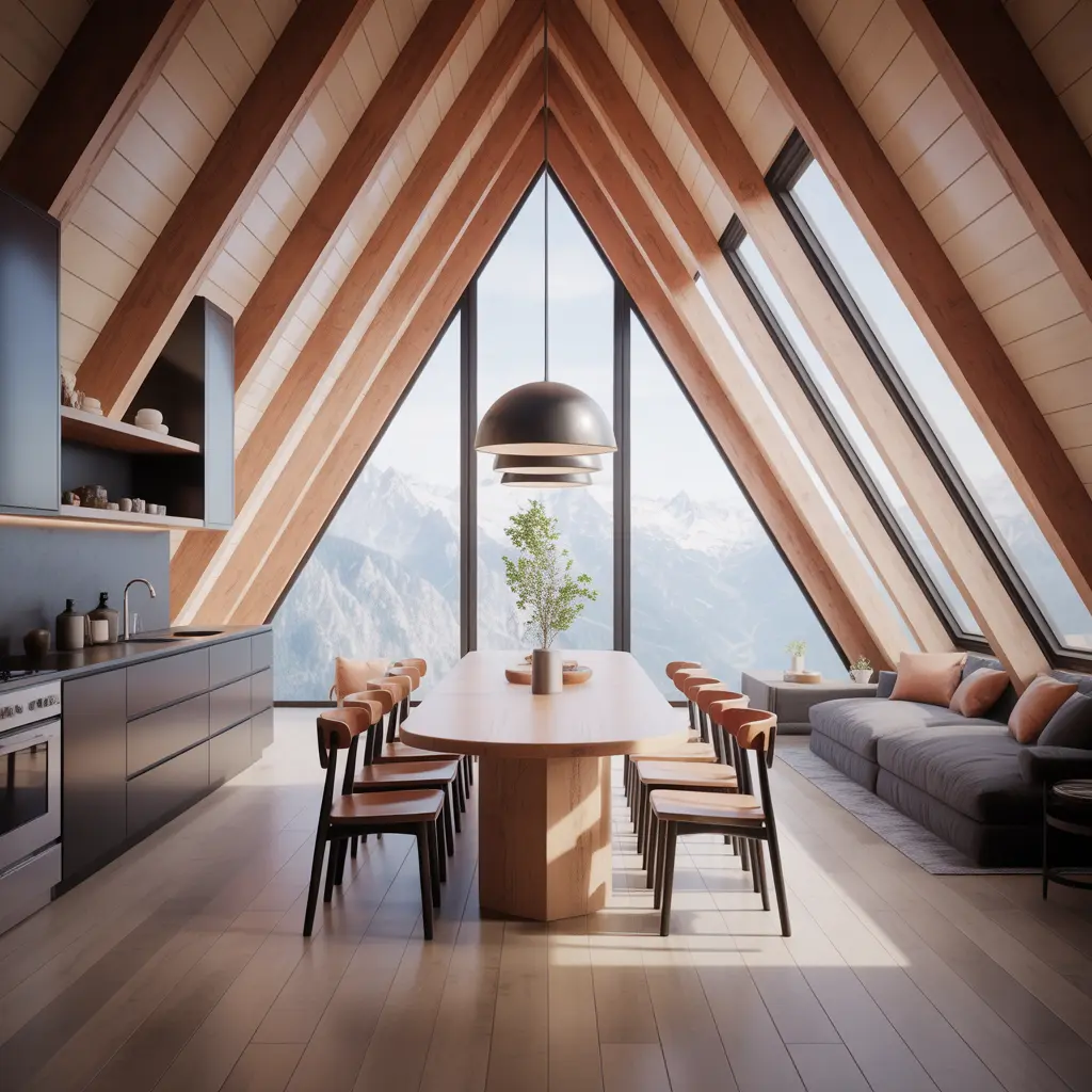 Aspen Grove A-Frame view 5