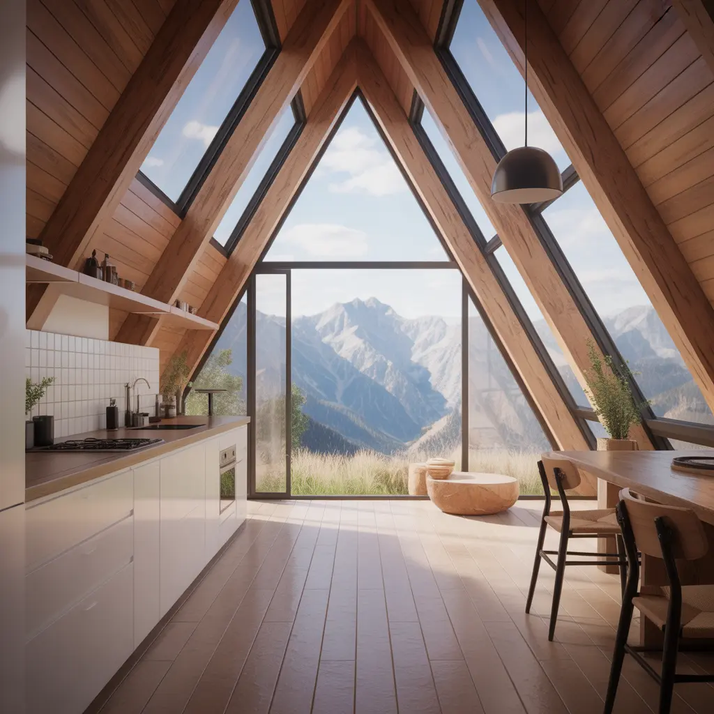 Aspen Grove A-Frame view 3