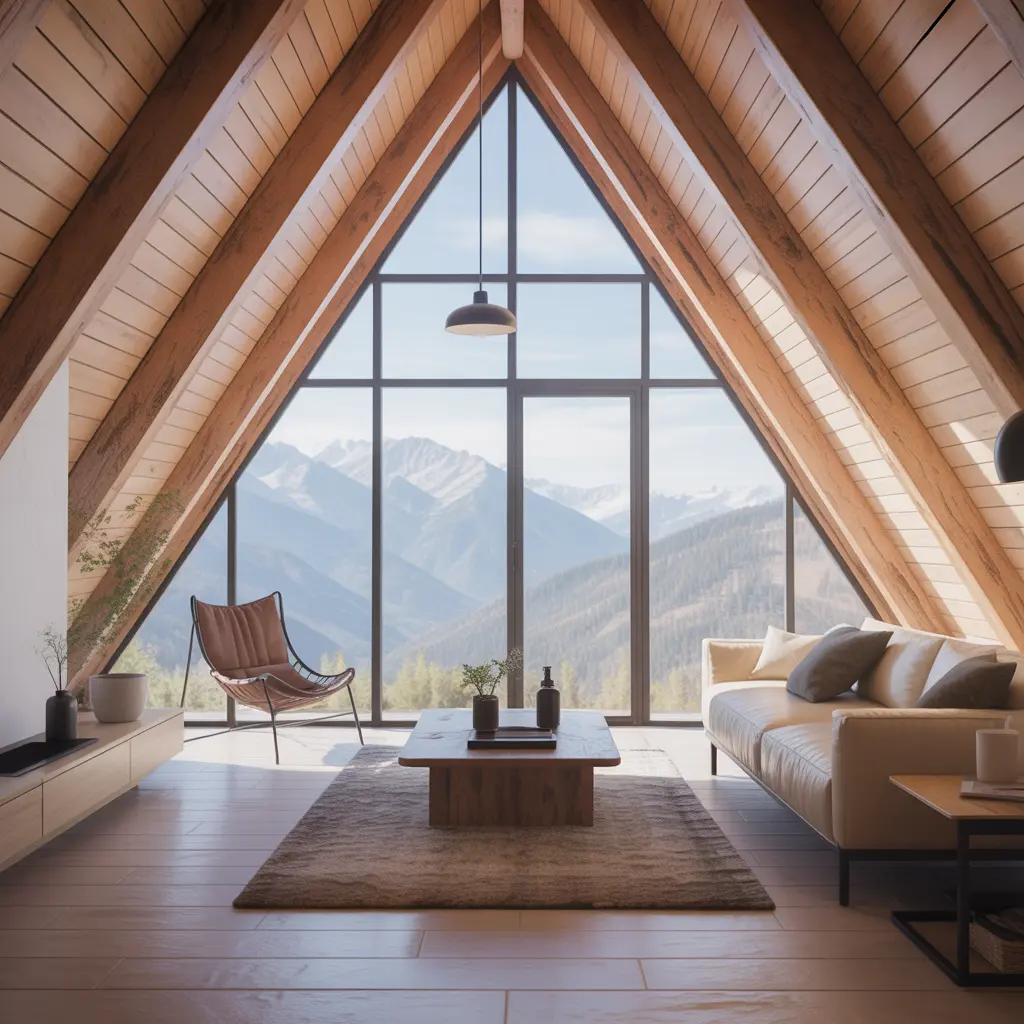 Aspen Grove A-Frame view 1