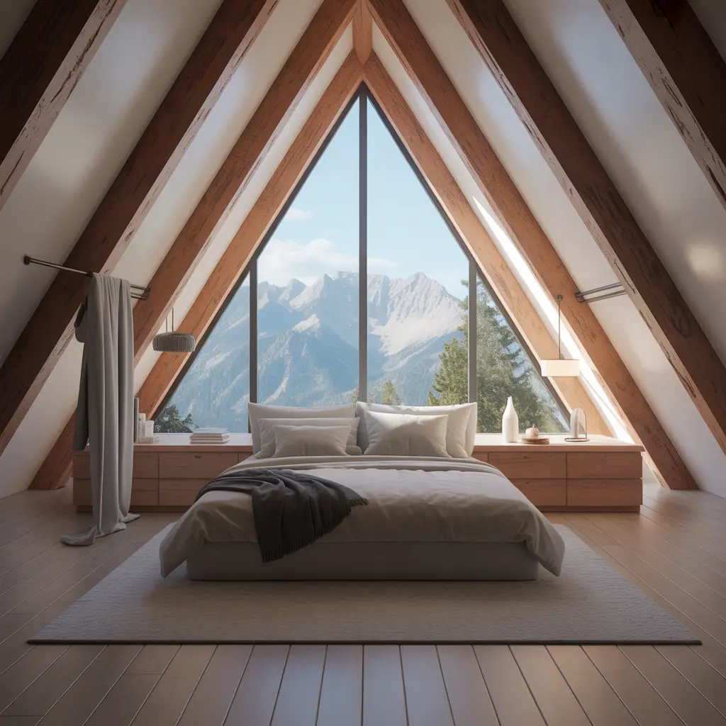 Aspen Grove A-Frame view 2