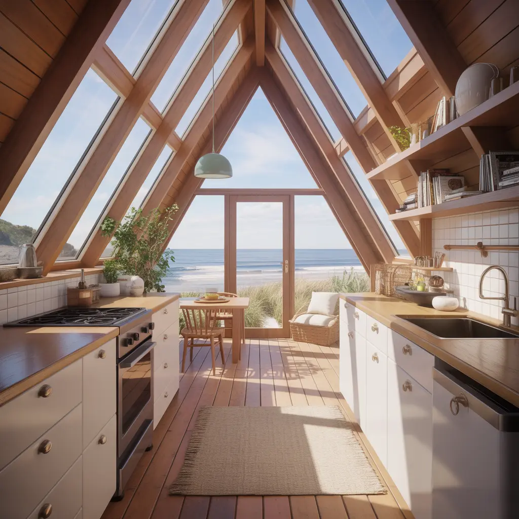 Marigold Courtyard A-Frame view 3