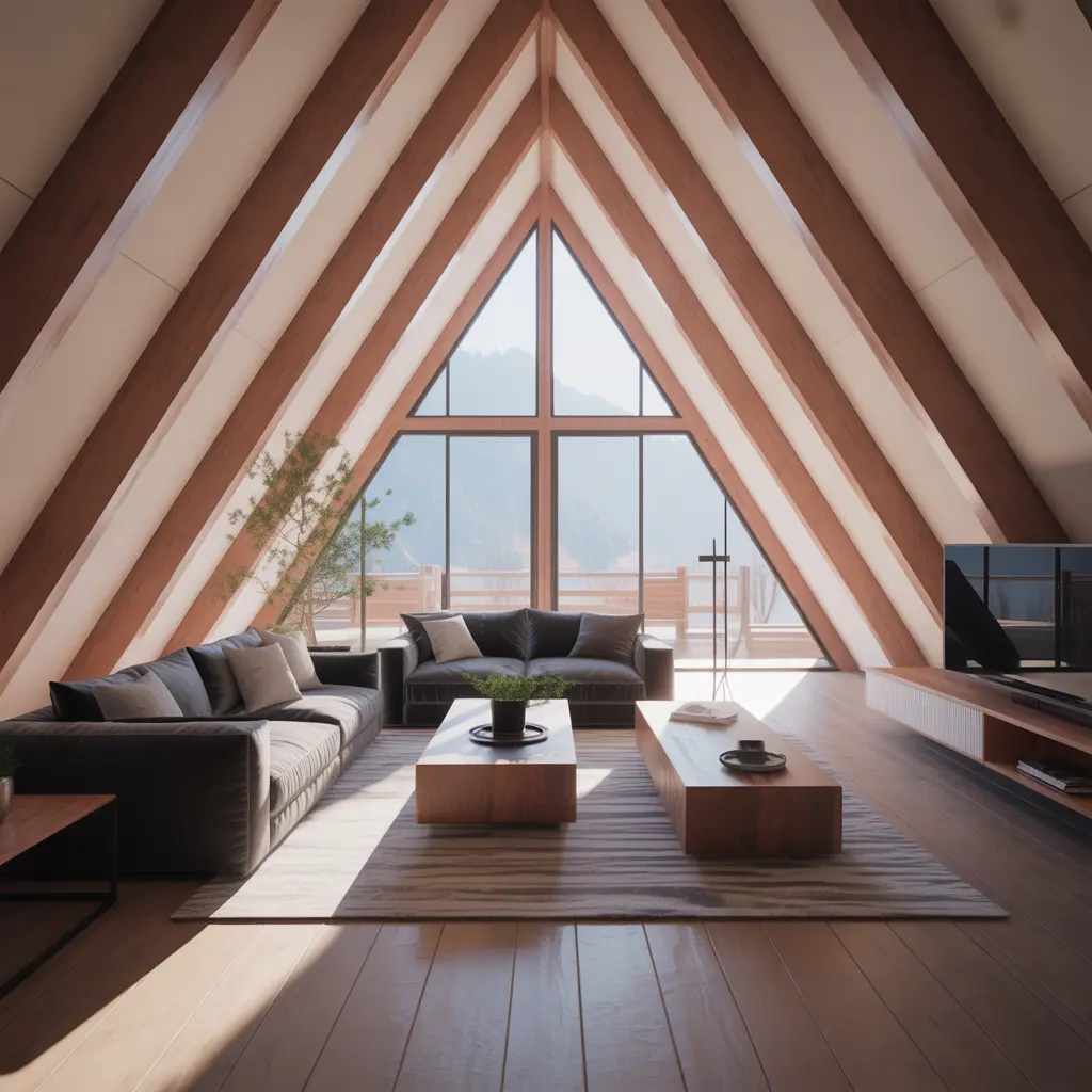 Skyline A-Frame Chalet view 1