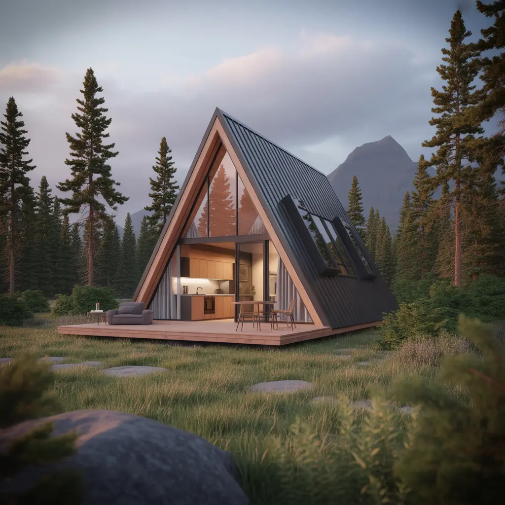 Glacier Edge A-Frame