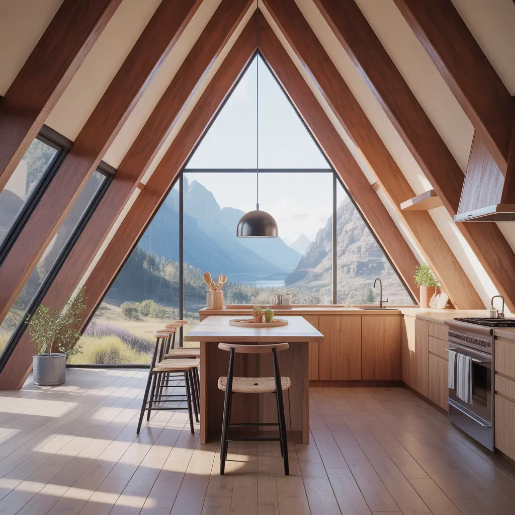 Valley View A-Frame view 3