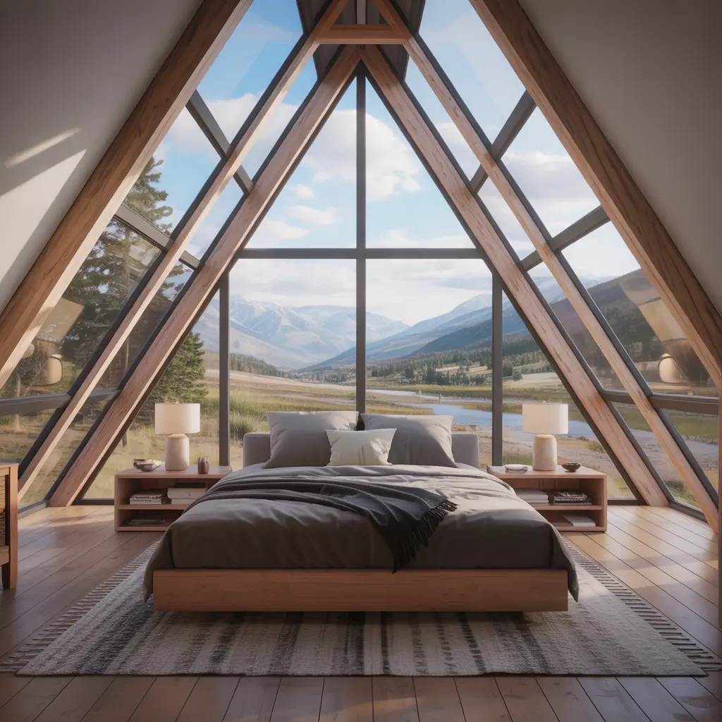 Valley View A-Frame view 2