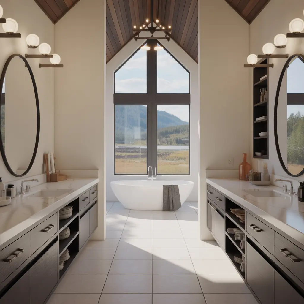 Modern Meadow Lodge view 4