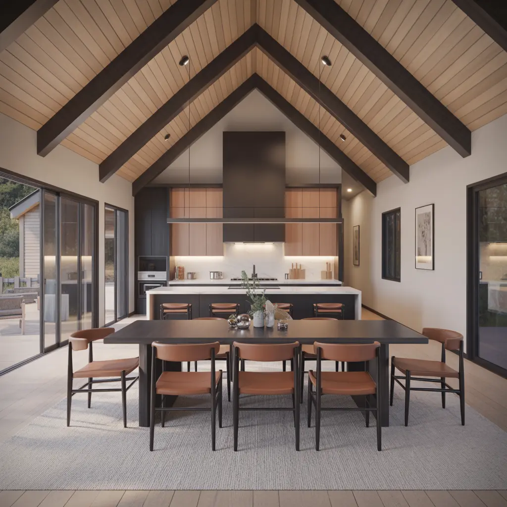 Modern Meadow Lodge view 5