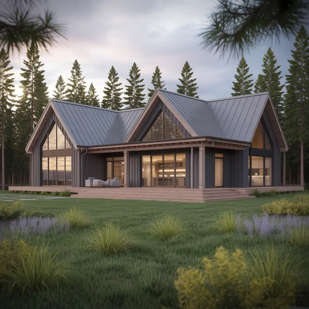 Modern Meadow Lodge